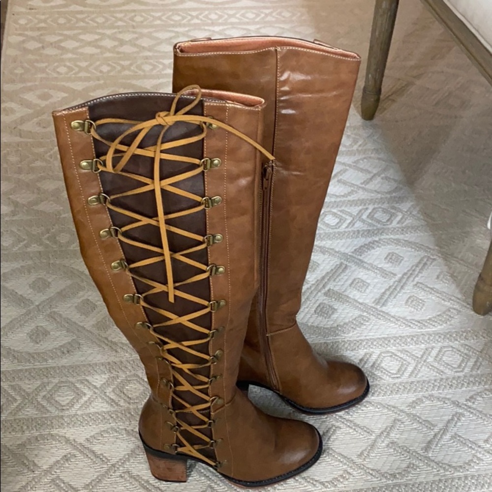 Brown Boots size 6.5 Brand New